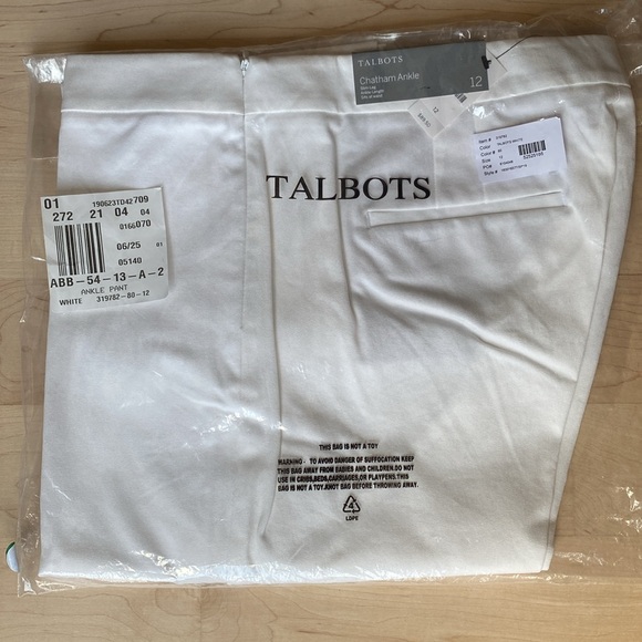 Bundle Talbots Chatham Ankle Pants in 3 colors - Picture 6 of 10